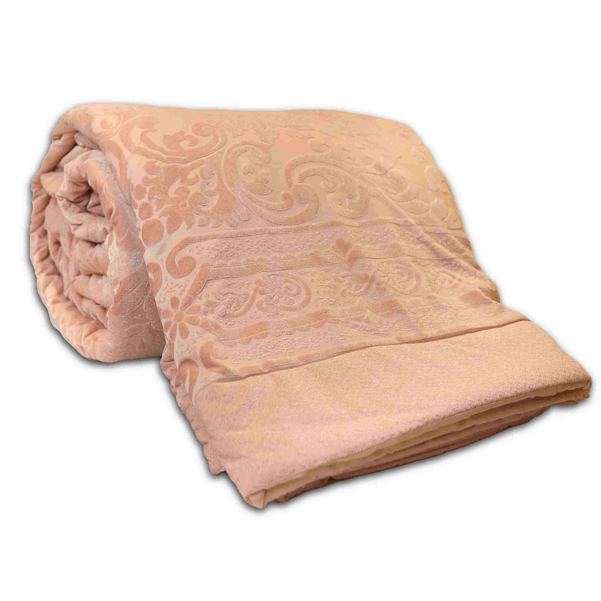 ست روتختی ساکی کازابل کازابل طرح رویا ROYA BED COVER POWDER