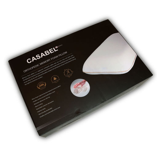 بالش مموری فوم ارتوپدیک CASABEL طرح مموری Casabel Orthopedic Memory Foam Pillow