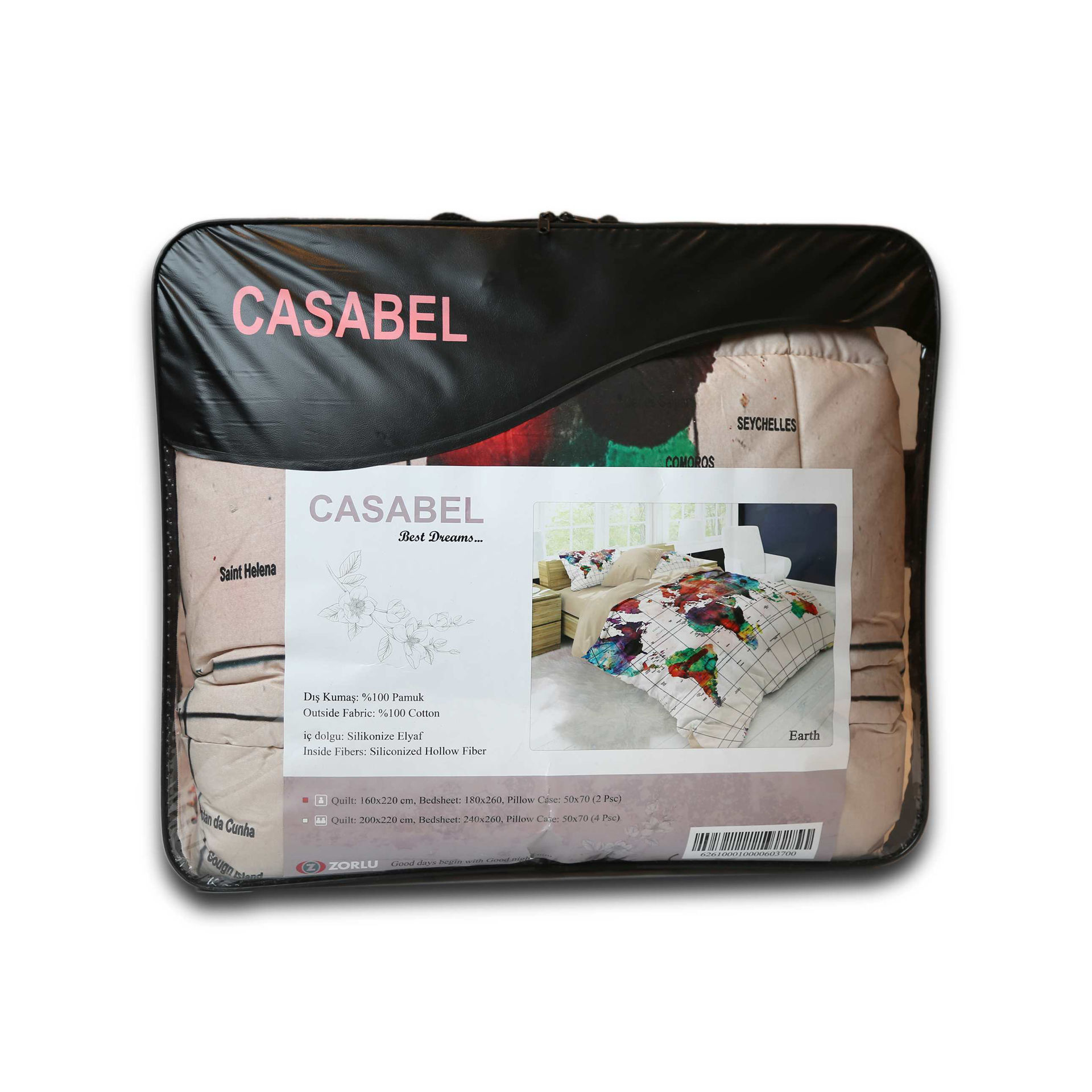 سرویس لحاف دیجیتالی پرکاله کازابل طرح ارت Casabel CS Digital Earth