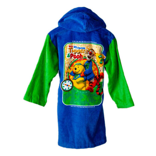 حوله پالتویی کازابل طرح تایگر اند پوه CASABEL Child Bathrobe,6 Years,Tiger & Pooh