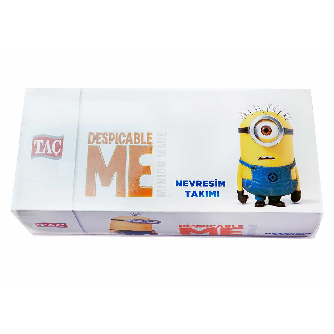 سرویس ملحفه دیزنی-BRF تاچ طرح مینیونز بللو RANFORCE LIS BRF NV.TK MINIONS BELLO