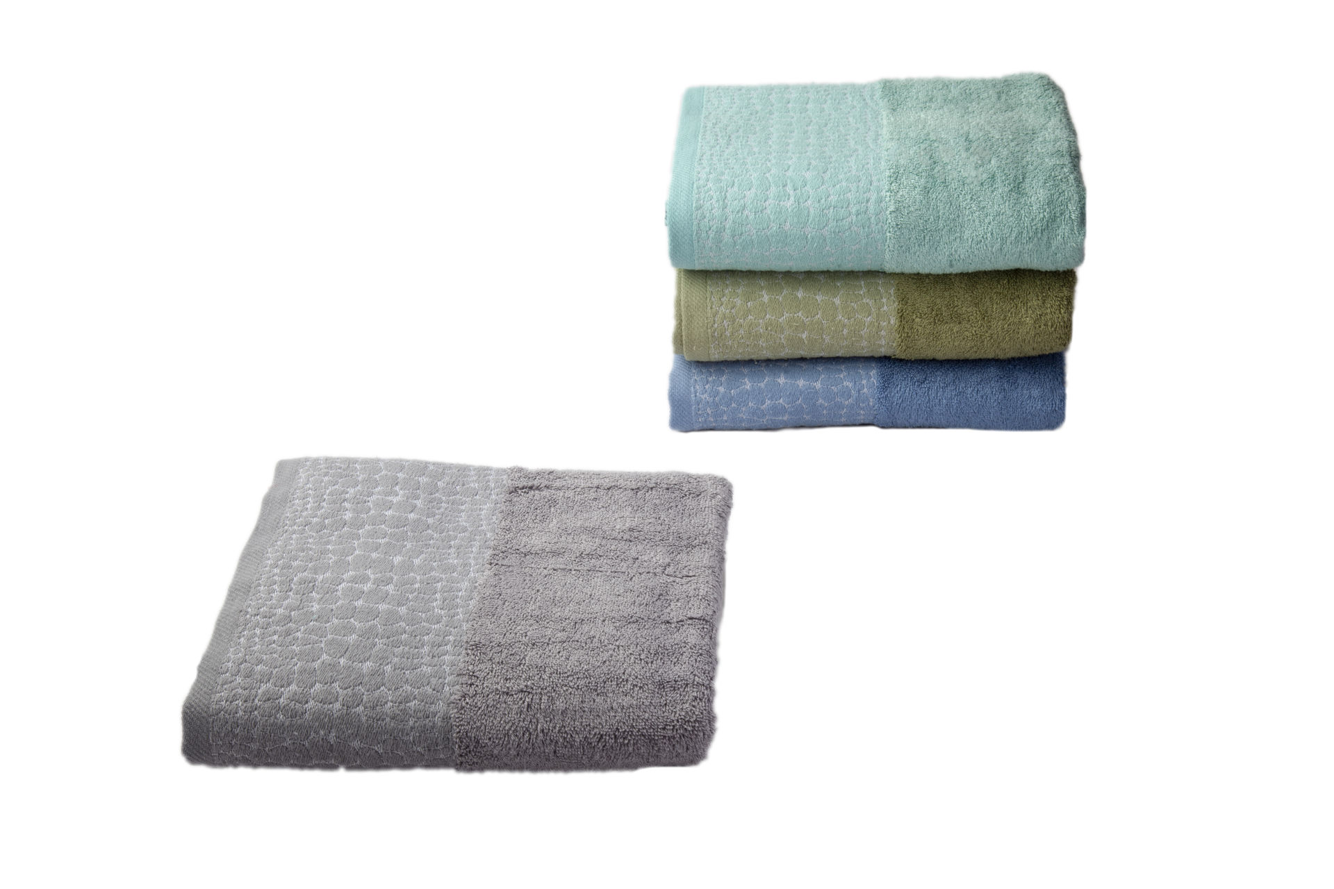 حوله بامبو کازابل طرح راک Casabel Hand Towel Bamboo Rock