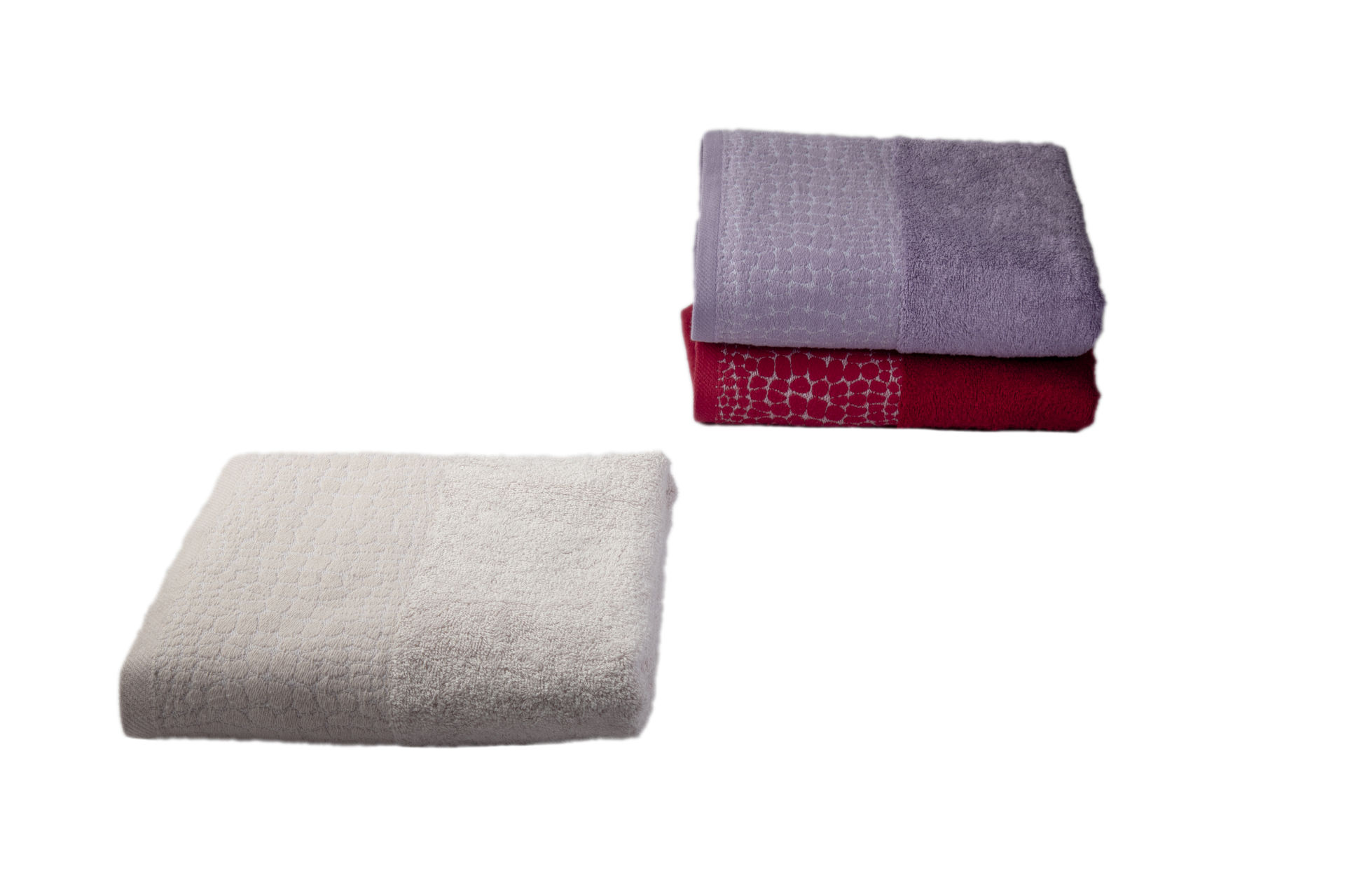 حوله بامبو کازابل طرح راک Casabel Hand Towel Bamboo Rock