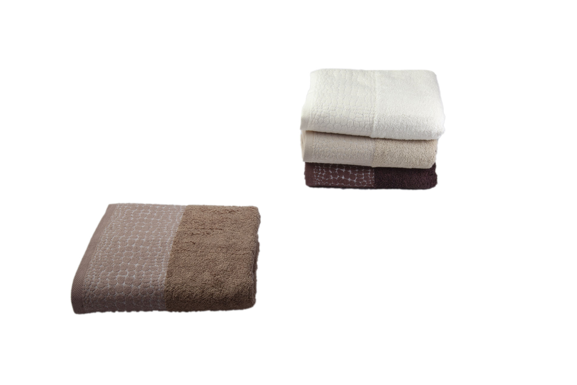 حوله بامبو کازابل طرح راک Casabel Hand Towel Bamboo Rock