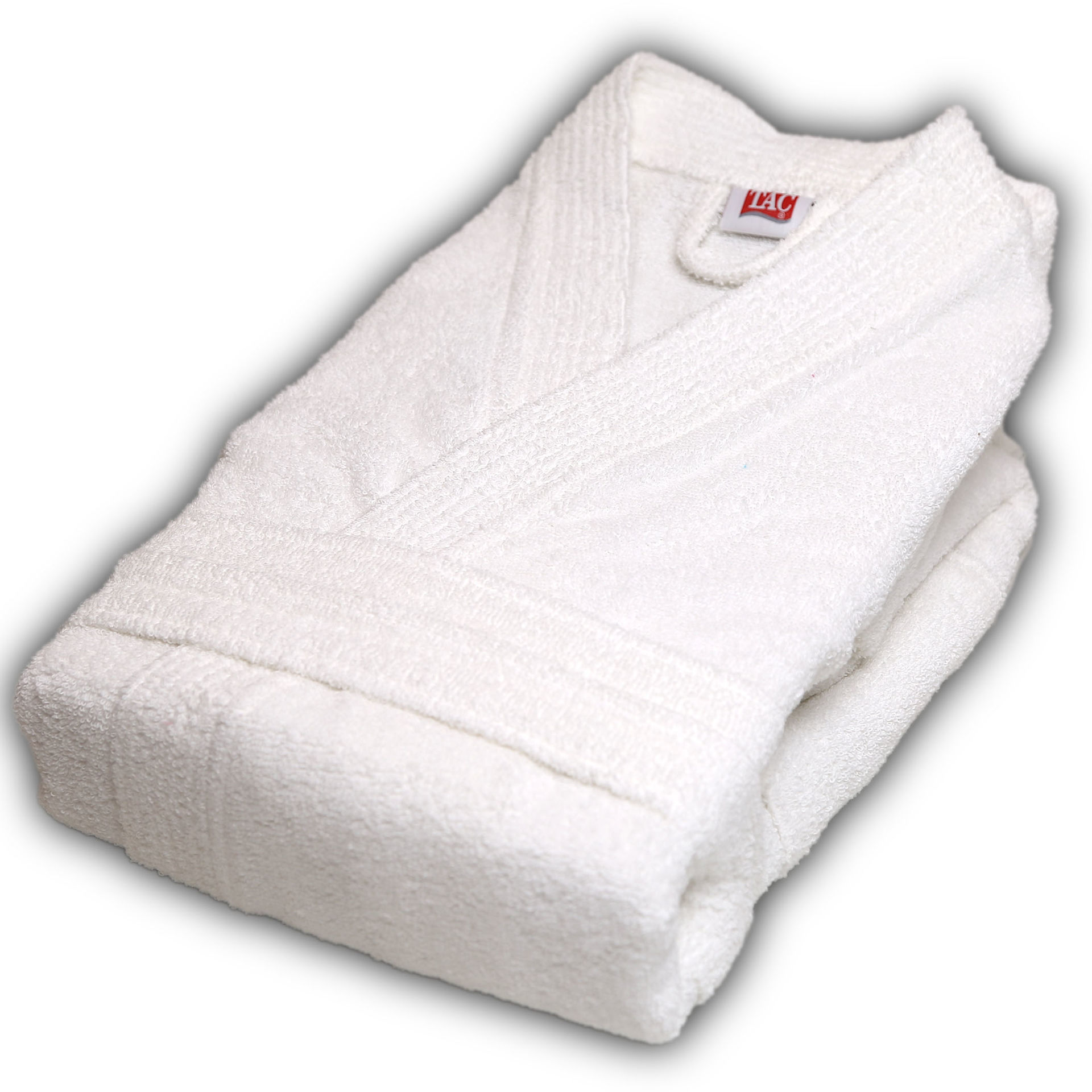 حوله 6 تکه جعبه ای بیسیک تاچ طرح ریبسال TAC Kristal 6pcs Towel Set Basic Fusiya-White Ribesal